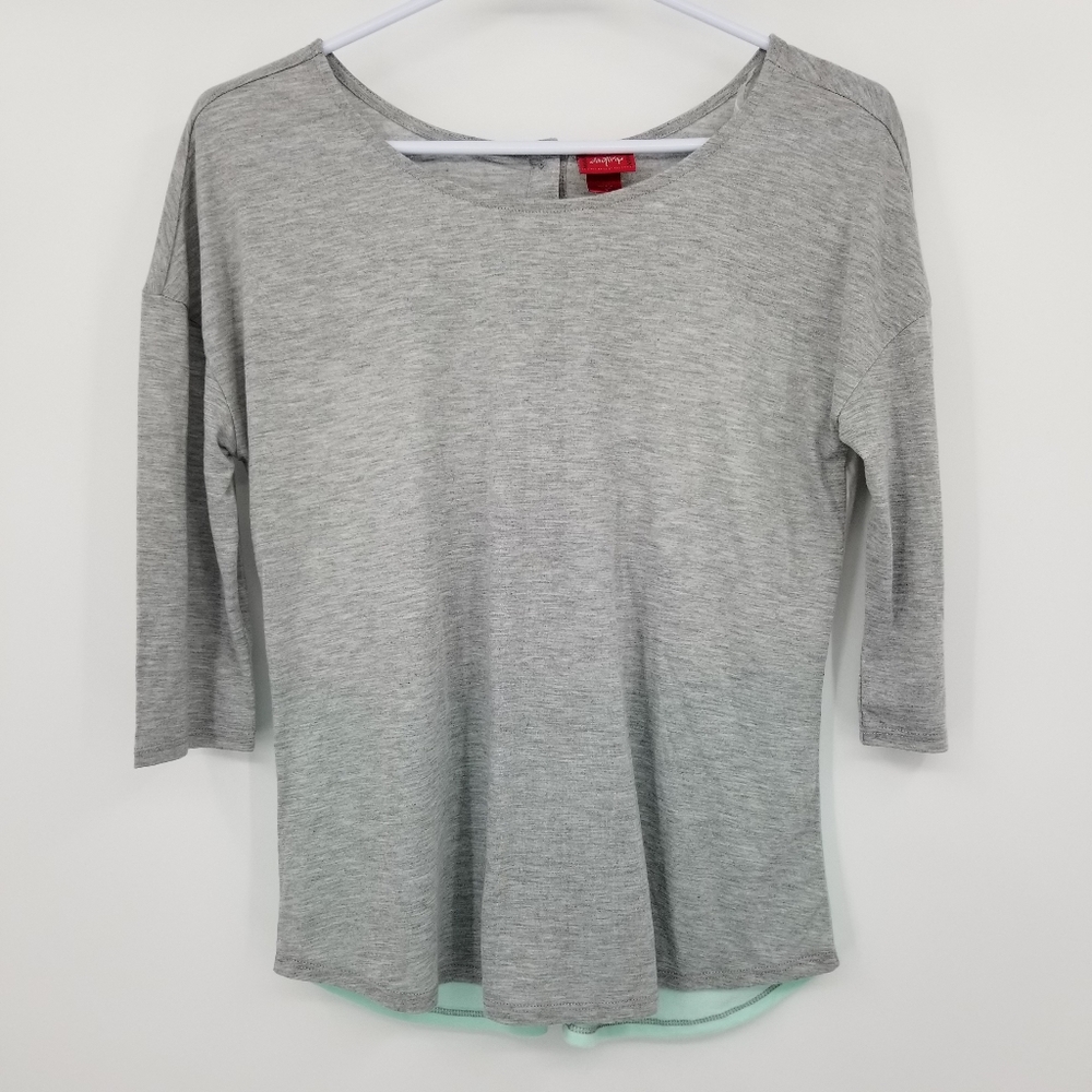 NWT Daytrip Buckle 3/4 Sleeve Women's Shirt Size‎ Small